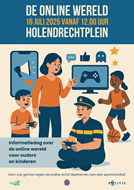 De online wereld poster